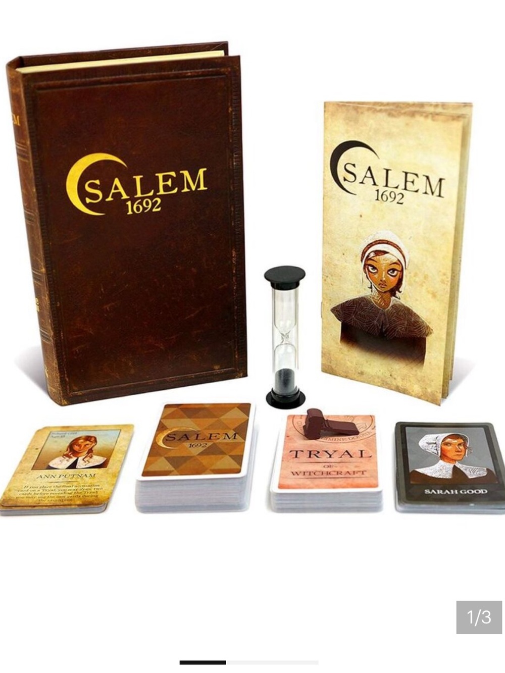 Salem 1692 Board Game New In Box